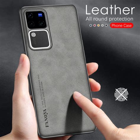 Sheepskin Leather Case For Vivo V Vivov Pro Back Cover Lens