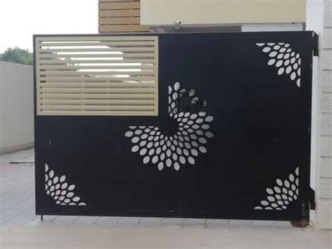 Modern Mild Steel Laser Cutting Design Gate At Rs 120 Kg In Coimbatore