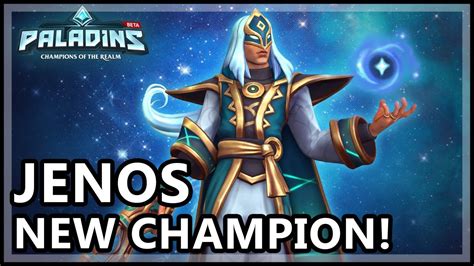 Paladins Jenos Gameplay Jenos New Support Damage Hybrid Paladins