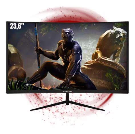 Monitor Gamer Curvo 23 6 Polegadas Tela Infinita Vesa Full Frete grátis