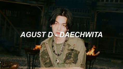 Agust D Daechwita Easy Lyrics Youtube Music