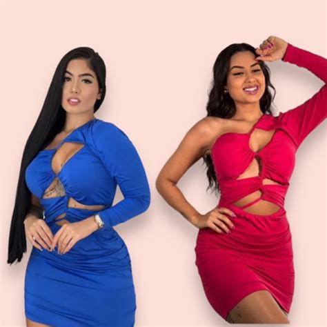 Vestido Decotado Tran Ado Na Frente Estilo Blogueira Gringa Manga Longa