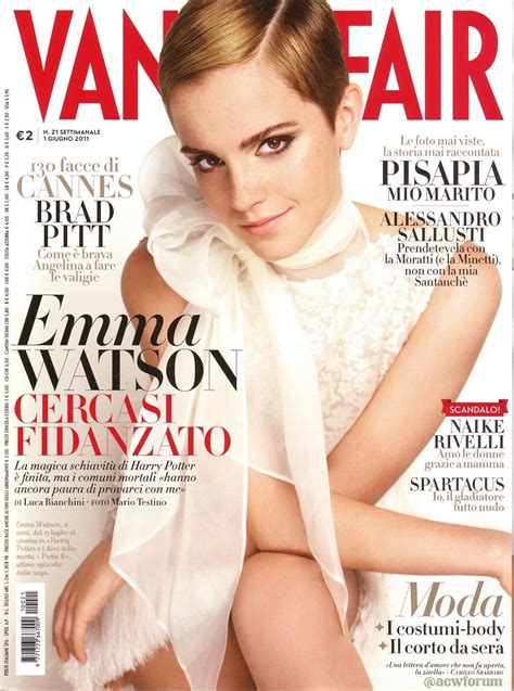 Emma Watson Features On The Cover Of Vanity Fair Italy June 2011