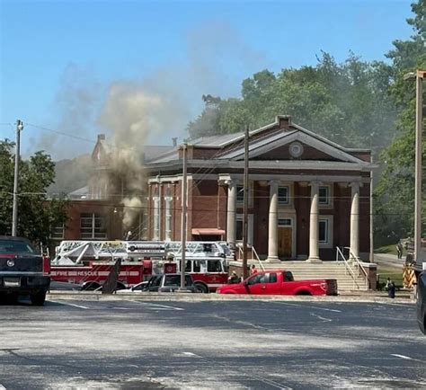 Centerville Church Damaged In Large Fire