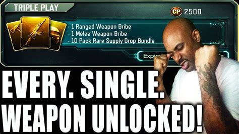 Every Single Weapon Unlocked New Black Ops 3 Triple Play Live Opening Pulling The An 94