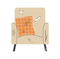 Broken Old Chair Vector Images Over 450