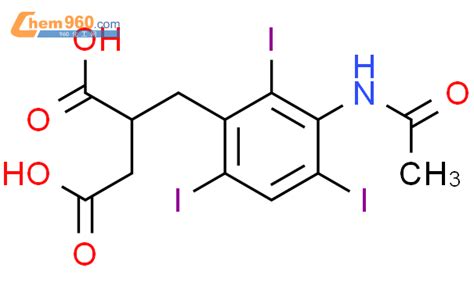 10590 40 6 Butanedioic Acid 2 3 Acetylamino 2 4 6 Triiodophenyl