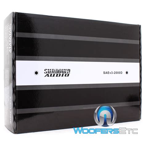 Sundown Audio SAE 2000D V 3 Monoblock 2000W RMS Digital Class D