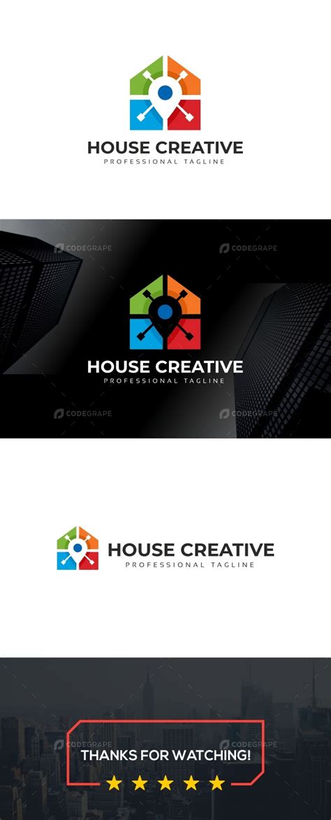 House Creative Logo - Prints | CodeGrape