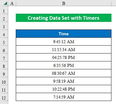 How To Create A Timer With Milliseconds In Excel VBA