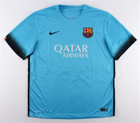 Lionel "Leo" Messi Signed Barcelona Authentic Nike Soccer Jersey (Messi ...