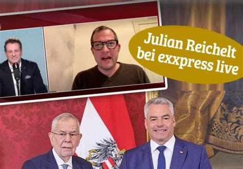 Julian Reichelt bei exxpress live Nehammer Rücktritt als Wendepunkt