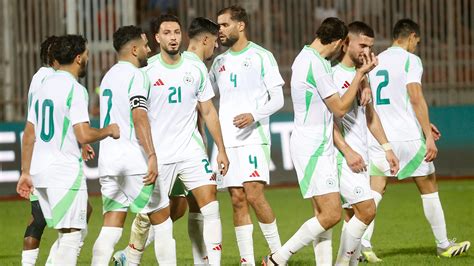 Alg Les Verts Montent En Gamme Foot Afrique