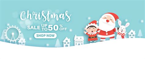 Christmas sale banner 1851058 Vector Art at Vecteezy