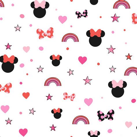 Papel De Parede Minnie Disney Di I