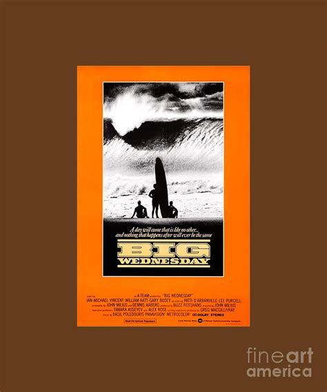 Big Wednesday Movie Poster Tapestry - Textile by Shelly Eppenberger ...