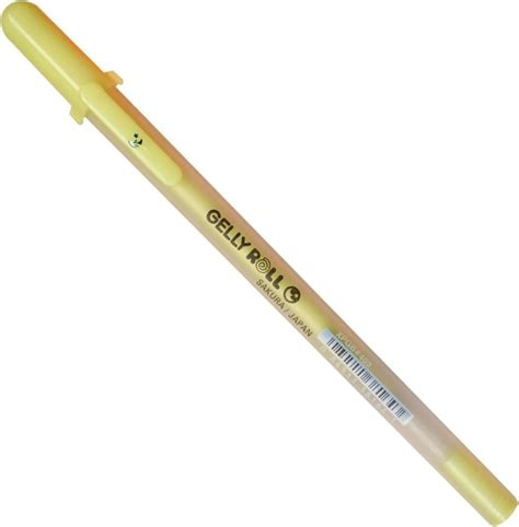 Sakura Gelly Roll Moonlight 10 Gel Pen Yellow Fluorescent XPGB 403