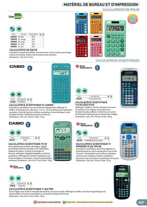 Tirvit Calculatrice De Poche Liderpapel Xf Chiffres Solaire Et