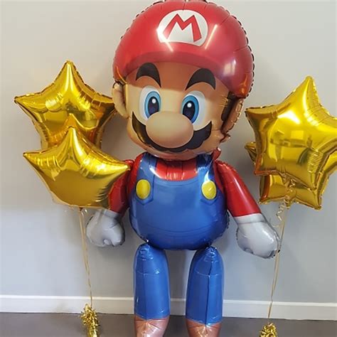 Mario Balloons - Etsy