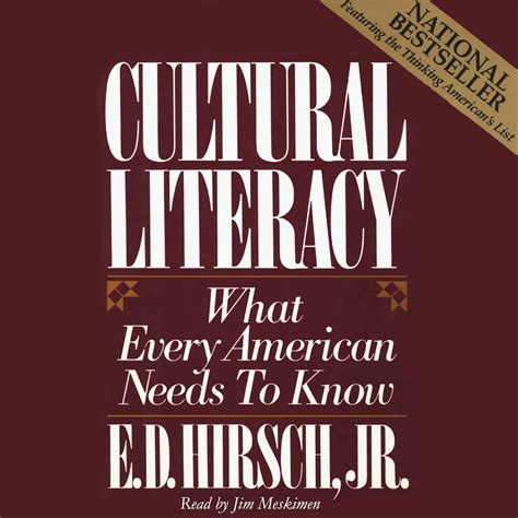 Cultural Literacy: What Every American Needs to Know: Amazon.co.uk