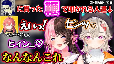 ボドカから貰った鞭を使い、小森めとと橘ひなのをノリノリで叩く獅子堂あかりw【小森めとvcr Arkぶいすぽ にじさんじ 切り抜き