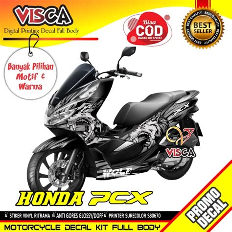 Decal Pcx Full Body Stiker Pcx Full Body Dekal Pcx Full Body Decal Pcx