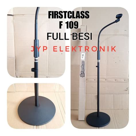 Jual Stand Mic Lantai Kaki Bulat Firstclass F Microphone F