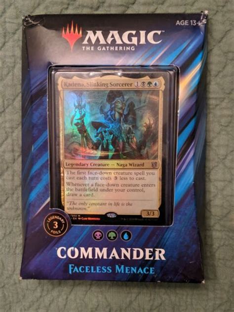 Magic The Gathering Commander Faceless Menace Deck For Sale