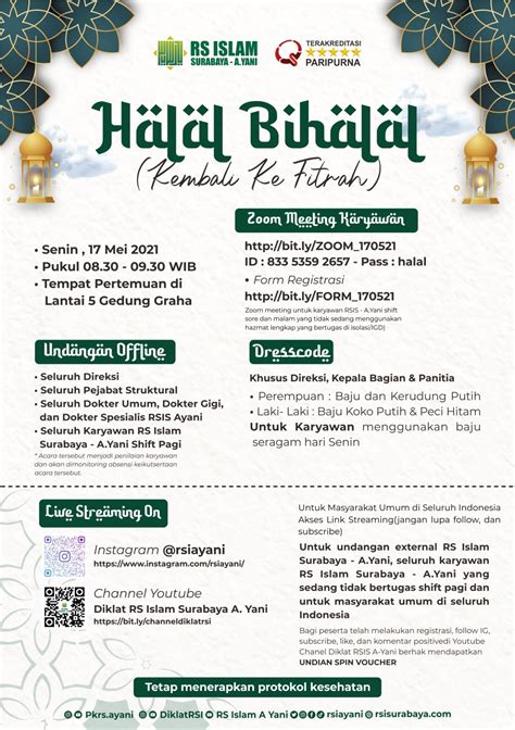 Doa Halal Bihalal Singkat Homecare