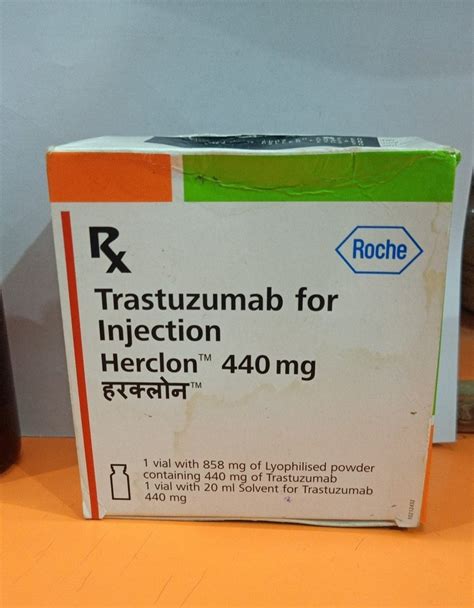 440mg Herclon Trastuzumab Injection Roche At Rs 57000 Vial In Chennai