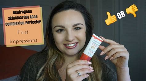 Neutrogena Skinclearing Complexion Perfector First Impression Youtube