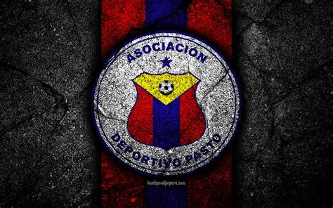 Deportivo Pasto Fc Logo Colombian Football Club Black Stone