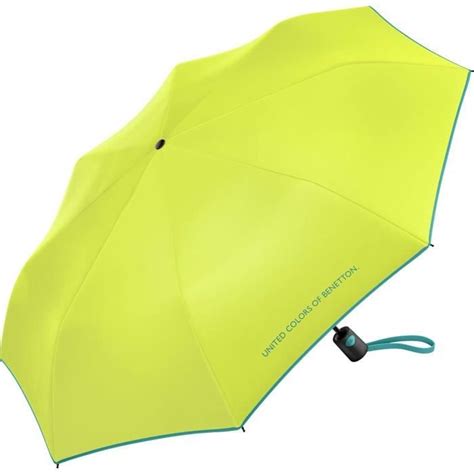 Benetton Mini Ac Parapluie De Poche Citron Vert Cm Z