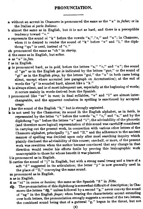 Dictionary And Grammar Of The Chamorro Language Of