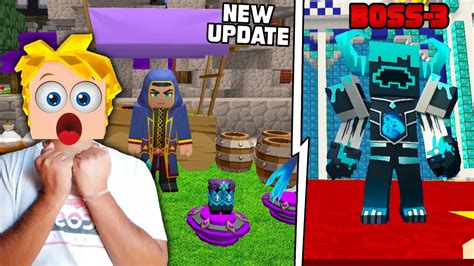 Skyblock New Update New Strongest Armour New Bosses In Blockman Go