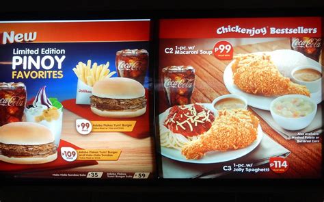 Jollibee Menu Philippines Quirky Travel Guy