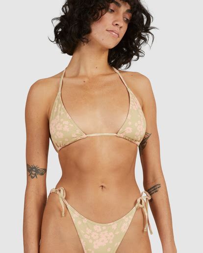 Dragonfly Elongated Tri Bikini Top Billabong