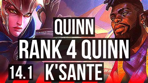 Quinn Vs K Sante Top Rank Quinn Games Br