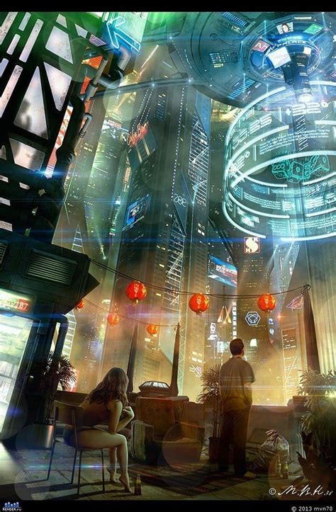 21 Visions Artistiques Des Villes Du Futur Cyberpunk City