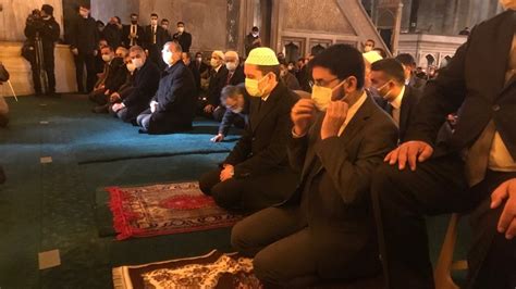 Necmettin Erbakan vefatının 10 yılında Ayasofya Camii nde dualarla anıldı