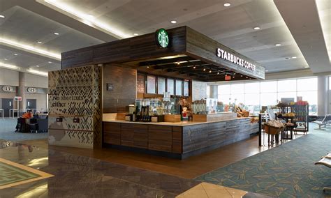 Tampa FL, TPA, Concourse E - Starbucks Licensed Store Design