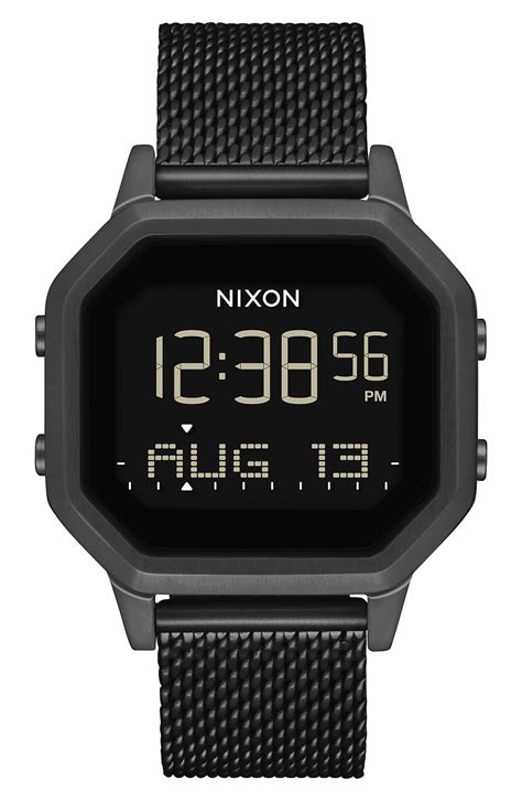 Nixon Siren Digital Bracelet Watch In Black Save 40 Lyst