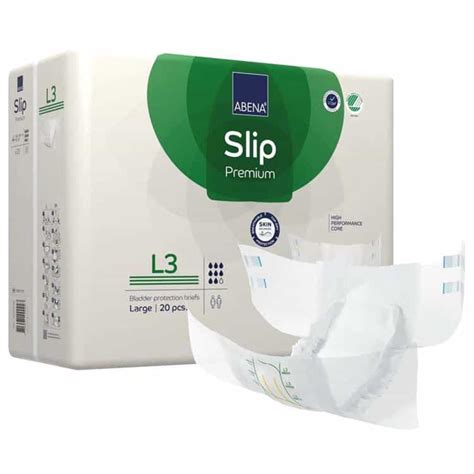 Abena Slip Premium Diapers With Tabs Level 3s Carewell