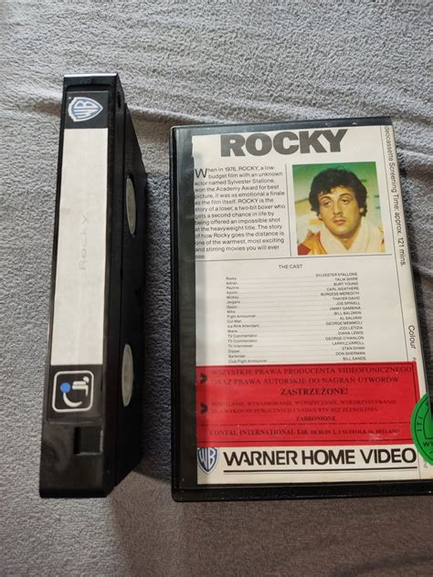 Rocky Sylvester Stallone Kaseta Vhs Oficjalne