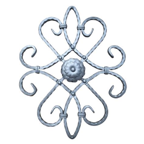 13018 Decorative Wrought Iron Rosettes For Gate Fence And Staircase