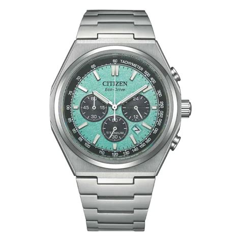 Montre Citizen Super Titanium Ca M Eco Drive Chronographe L Atelier