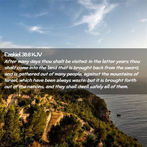 Ezekiel 388 Kjv Bible Verse Images