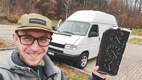 Ripariamo Il Tachimetro Del Camper Furgone Camperizzato VW T4 YouTube