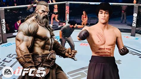 Ps Bruce Lee Vs Strong Big Viking Ea Sport Ufc Youtube