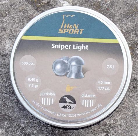 Accessories Sporting Goods H N Sniper Medium Airgun Pellets 177 4 5mm